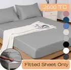 Fitted Sheet Ultra 2000TC Soft Deep Pocket King/Queen/Double/K Single/Single Bed