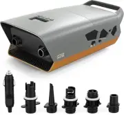 OutdoorMaster 20PSI SUP Air Pump - Intelligent Dual Stage Inflation & Auto-Off