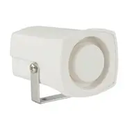Nextech Small 12V Tweetie Pie Siren little piezo screamer emits 105dB wail White
