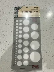 Pickett Template 1200I Circles Template