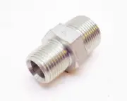 3/4 MNPT x 1/2 MNPT Steel Pipe Adapter Fitting Parker 3/4x1/2 FF-S
