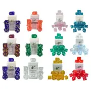 Translucent Dice Sampler Bundle: Mix Combo 7-Set 15-Set (12)