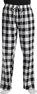 COSOUKE Cotton PJ Pants Mens Flannelette Pajama Pants Winter Mens Pyjamas Bottoms