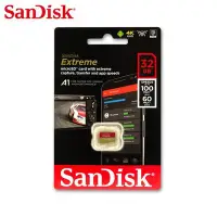 在飛比找Yahoo!奇摩拍賣優惠-SanDisk Extreme 32GB A1 U3 V30