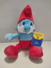 Build A Bear Mini Papa Smurf Stuffed Plush New With Tags