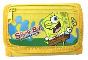 Spongebob Squarepants Kids Tri-Fold Wallet Coin Holder Bag [Yellow]