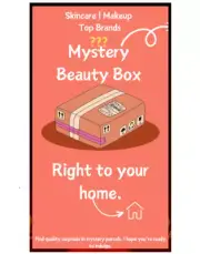 Skincare and Makeup Mystery Box Beauty Bundle Surprise Box full box Top Brands