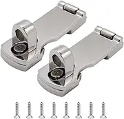 SHENGHUI Boat Door Lock Latch Anti-Rattle Lockable Hold Down Clamp Latch Marine Grade 316 Stainless Steel with Screws