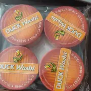 Duck Washi Crafting Tape, 0.75" x 15 yd, Herringbone Pattern (4 Pack) New