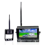 Elinz Digital Wireless 7" Splitscreen Monitor 1x CMOS Reversing Camera 12V 24V 2.4GHz