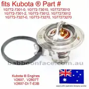 fits Kubota Thermostat & Gasket 1G772-73010 1G772-73012 U55-4, M5040, M5040DTC