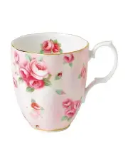 [Royal Albert] 100 Years Rose Blush 1980s Mug