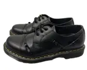 Dr. Martens 1461 Bow Oxford Women's Size 11 Black Smooth Leather Lace Up Shoes