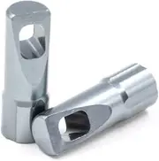 JRC Components Lightweight Aluminium Valve Cap Set - Presta Compatible - Gunmetal