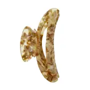 Culturesse Auburn Crecent Large 10cm Hair Claw/Crab Women's Accessory Mocha