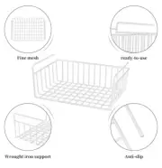 6 SUFAUY Under Shelf Basket Organizer, Slides Under Cabinet Shelf Storage Bins