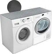 54'' x 27.5'' Washer and Dryer Covers for the Top, Non-slip Dryer Top Protect Mat, Dust-proof Washing Machine Cover, Diatomite Washer Dryer Top Covers for Laundry Kitchen Home