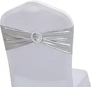 Chair Bands,Elastic Chair Bands Ties with Buckle Slider Chair Covers Slipcovers,Red,100Pcs (Color : Roze, Size : 50Pcs) (Color : OneColor, Size : 50Pcs)