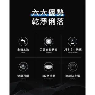 SAMPO 聲寶4D水洗三刀頭電動刮鬍刀 EA-Z1904WL 電鬍刀 修容刀 刮鬍刀 電動刮鬍刀 原廠保固 現貨