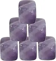 6 Pcs Whiskey Ice Cubes Ice for Drinks Drinks Iced Automatic Clear Coolers Funnel Cups Lid Cocktails Dispenser Ware Freezable Soapstone Liquor Dispenser for Wall Stackable Crystal
