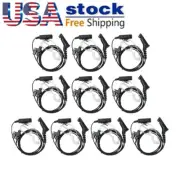 10x Earpiece Headset For APX6000 APX7000 APX8000 XPR6350 XPR6550 XPR7550 XPR7580