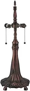 Tiffany Table Lamp Base, 31 Inch Height Zinc Alloy Lamp Base Fit for 20-24 Inch Tiffany Style Stained Glass Lampshades KeYJ