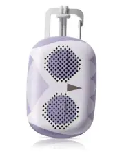 Baby White Noise Machine with 25 Soothing Sounds & Timer, Portable Mini Purple