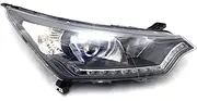 Front Bumper Headlight Headlamp Head Light Head Lamp Assembly Compatible With Dongfeng AX7 2015 2016 2017(Right side)