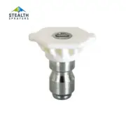 Pressure Washer Quick Connect Nozzle (White), 40 Degree, 5000 psi, 9.0 Orifice