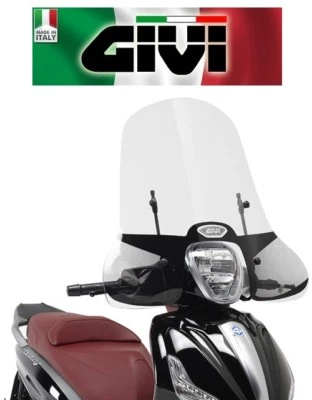 Only Windshield Transparent PIAGGIO Beverly 350 Sport 2014 2015 GIVI