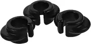 GRADENEVE 3pcs Hook Rod Stop Coat Hangers Car Accesories Clothes Racks Clothes Hanging Rack Paddle Board Accessories Clothing Hangers Hooks Clothing Dividers Polyurethane Black