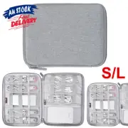 Electronic Accessories Travel Charger Storage Case Data Cable Organizer Bag