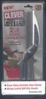Clever Cutter - 2 in 1 Knife & Cutting Board - Chops & Slices in Seconds - NEW