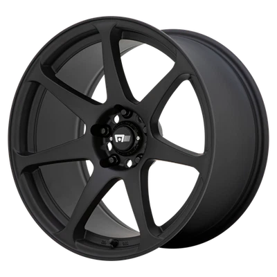 17x8 Motegi MR154 Battle Matte Black Wheel 5x100 (43mm) (for: Volkswagen)