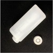 2-Stroke Oil Petrol Fuel Mixing Bottle with Scale 600ML Container Fit for Chainsaw 20:1 25:1 40:1 Replacement White Garden