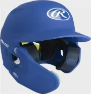 Rawlings Royal Mach Batting Helmet w/Adj Face Grd -JR Left Hand Batter New