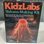 KidLabs Volcano Making Kit Science Project New In Box Sealed Kidz Labs