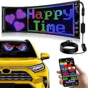 DIY Truck Specific Devil's Eye LED Screen Car Eye Light Truck Dynamic LED Light (102 * 348mm)