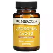 2 X Dr. Mercola, Liposomal CoQ10, 100 mg, 30 Capsules