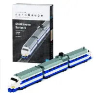 在飛比找momo購物網優惠-【nanoblock 河田積木】列車收藏 0系新幹線 260