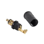 Motorcycle Cigarette Lighter-Plug European DIN Socket Male Adapter Parts For BMW
