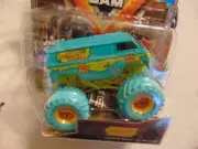 2022 SERIES 23 SCOOBY DOO MYSTERY MACHINE SPIN MASTER Monster Jam TRUCK POSTER