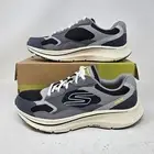 Skechers Go Run Consistent 2.0 Athletic Shoes / Black Grey / 220872 / Men's 10.5