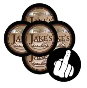Jake's Mint Herbal Chew Mocha Coffee Pouches 5 Cans & DC Crafts Can Cover