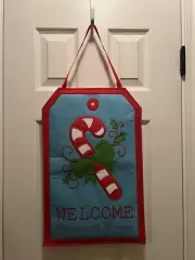 Greetings by Evergreen Welcome Home for the Holidays Door Decor