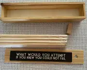 What Would You Attempt If You Knew You Could Not Fail East Of India Pencil Set S