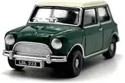 1:76 for Mini Almond Green Alloy Simulation Model Car