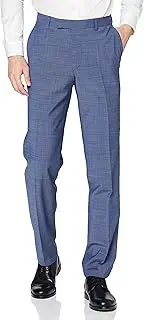 [Pierre Cardin] Men's Futureflex Dupont Suit Trousers, Blue