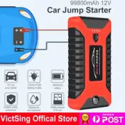 99800mAh 12V Car Jump Starter Pack Booster Charger Battery Power Bank Compass AU
