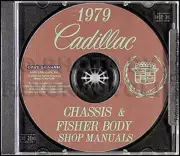 1979 Cadillac Shop Manual and Body Repair CD Deville Seville Fleetwood Eldorado (for: Cadillac)